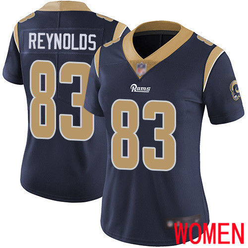 Los Angeles Rams Limited Navy Blue Women Josh Reynolds Home Jersey NFL Football 83 Vapor Untouchable
